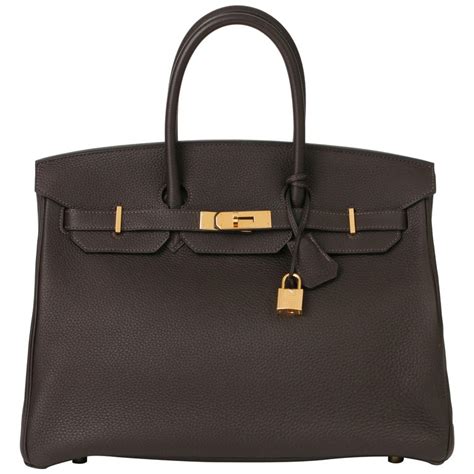 hermes birkin macassar|HERMES Togo Birkin 35 Macassar 1148879 .